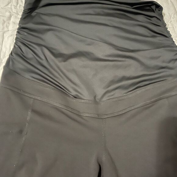 Belly Bandit Maternity Support Leggings Black Pregnancy Size large - Picture 6 of 8
